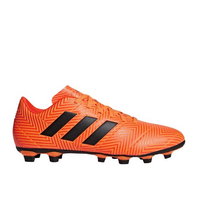 Scarpe da calcio Adidas Nemeziz 18.4 FxG M DA9594 multicolore arancia 1