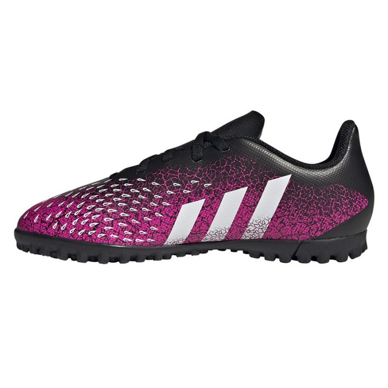 Scarpe da calcio Adidas Predator Freak .4 Tf Jr FW7537 multicolore rosa 1