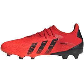 Scarpe da calcio Adidas Predator Freak.3 L Fg M FY6289 multicolore arance e rosse 1