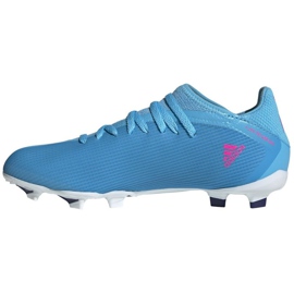 Scarpe Adidas X Speedflow.3 Fg J Jr GW7486 blu blu 1
