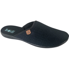 Pantofole Adanex LEL1 Pantofole 22931 Nere nero 1