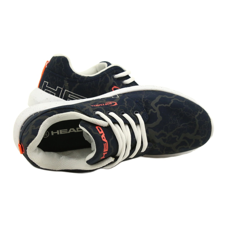 ADI sport softshell Head 222 blu navy bianco arancia grigio 4