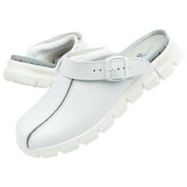 Abeba 57310 zoccoli per scarpe mediche bianco 1