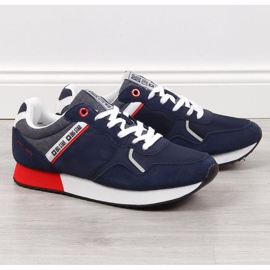 Scarpe sportive Big Star M JJ174146 blu navy grigio 1