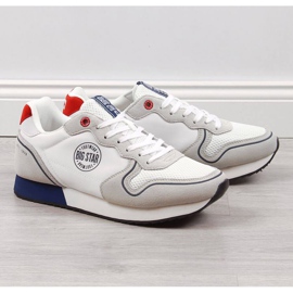 Big Star M JJ174141 scarpe sportive bianche bianco grigio 1