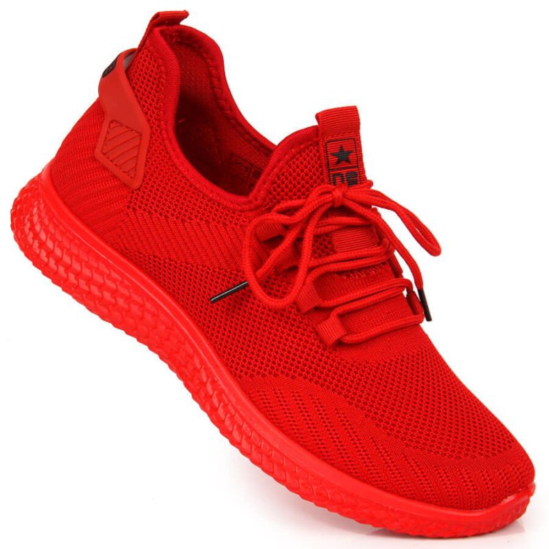 Novità M EVE268B scarpa sportiva rossa rosso 1