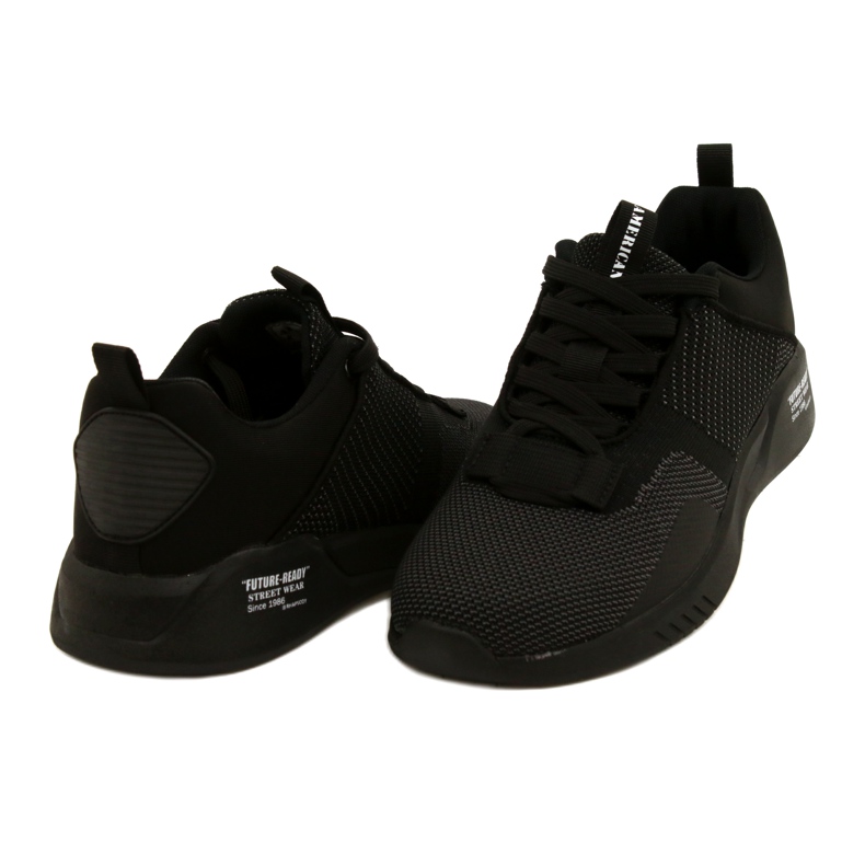 Scarpe sportive da uomo American Club RH80 / 22 nere nero 4