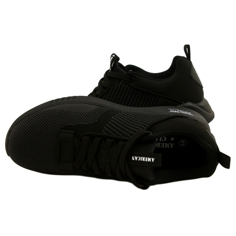 Scarpe sportive da uomo American Club RH80 / 22 nere nero 5