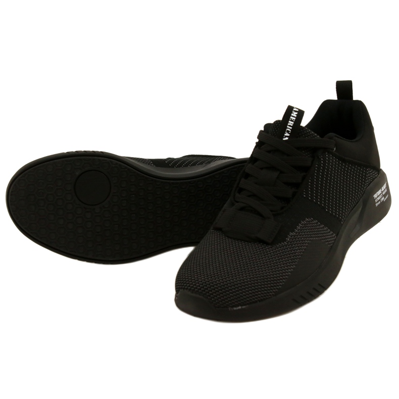 Scarpe sportive da uomo American Club RH80 / 22 nere nero 6
