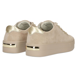 Creepers in pelle beige Filippo DP3533 3
