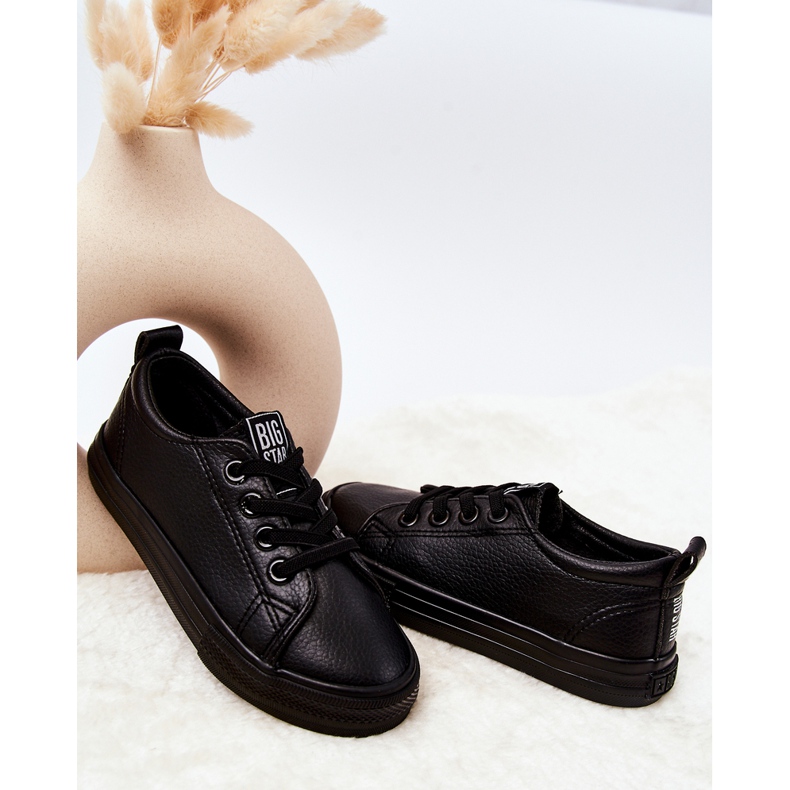 Sneakers in pelle Big Star JJ374025 Nero 2