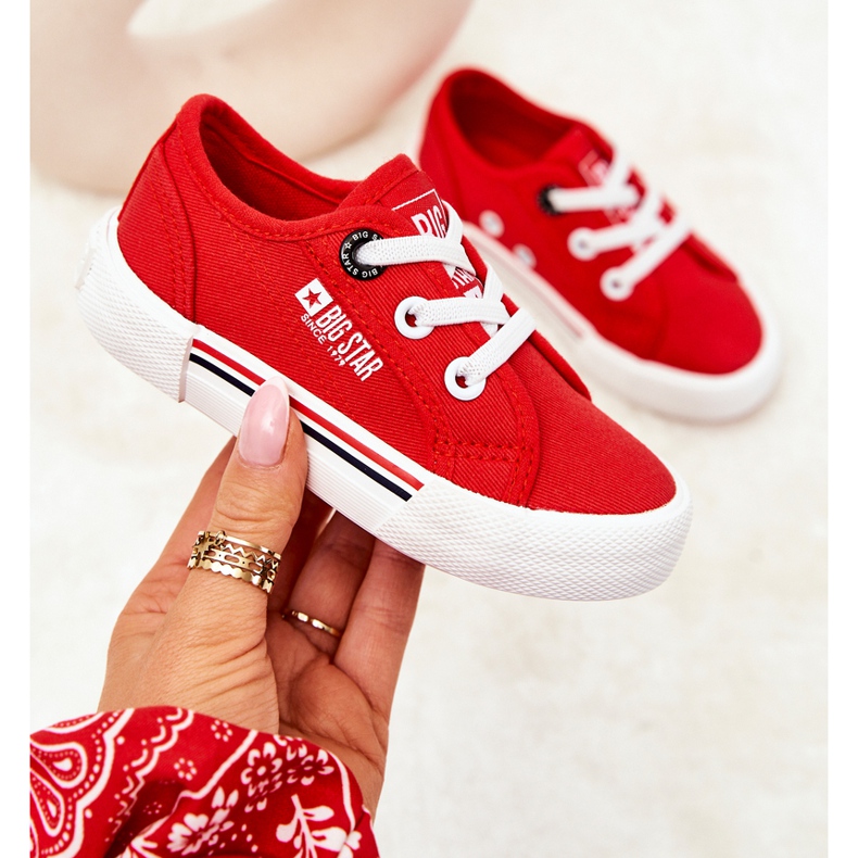 Sneakers Slip Big Star JJ374167 Rosse rosso rosso 1