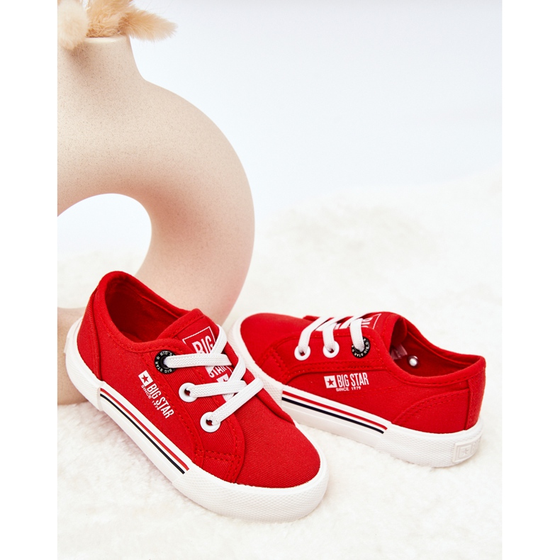 Sneakers Slip Big Star JJ374167 Rosse rosso rosso 2