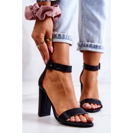 Sandali Neri Georgina Sui Tacchi nero 2