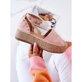 FB2 Sandali Espadrillas Con Jet Lillian Rosa 1