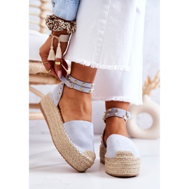FB2 Sandali Espadrillas Con Jet Lillian Blu 2