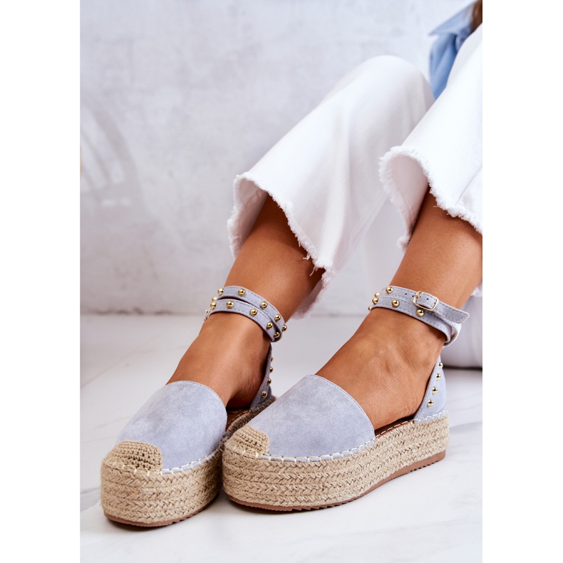 FB2 Sandali Espadrillas Con Jet Lillian Blu 1