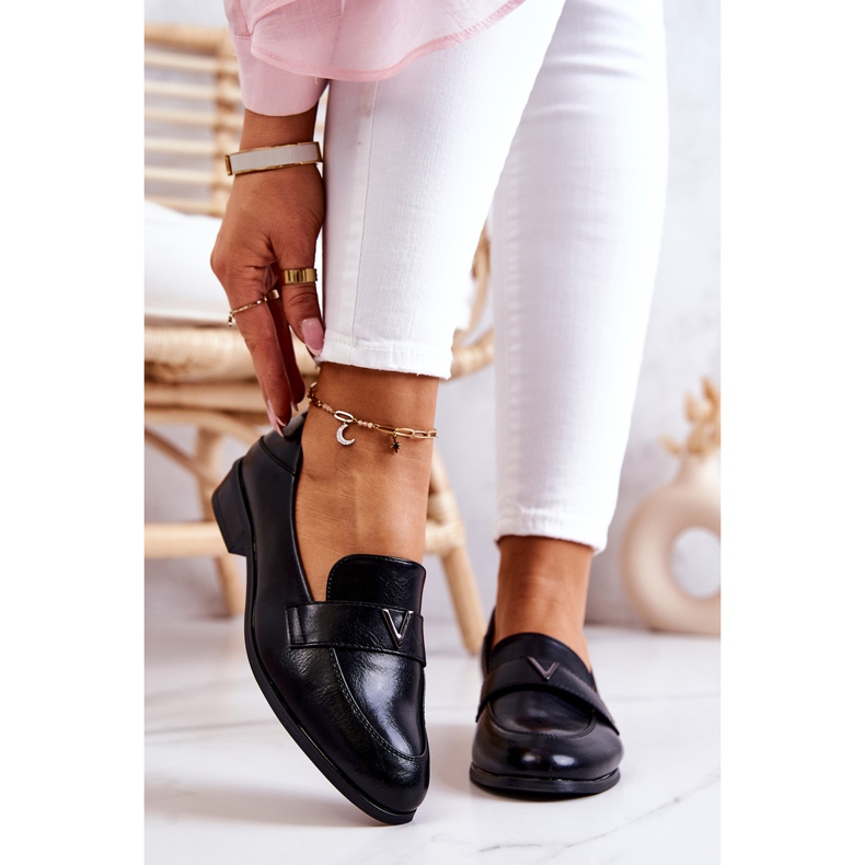 Vinceza Scarpe in pelle Sherilyn nere nero 2