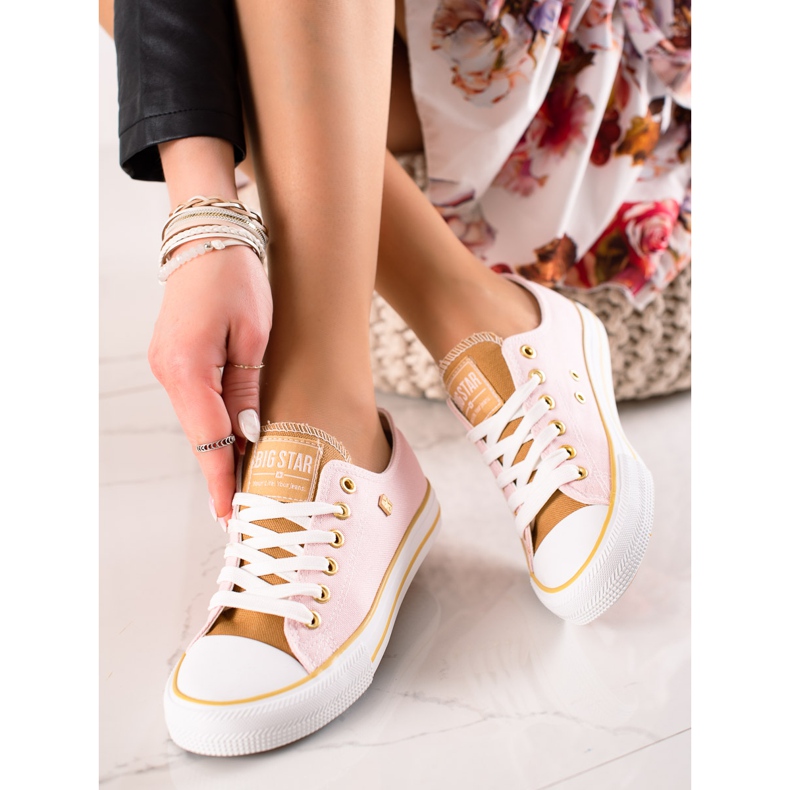 Sneakers Big Star da donna HH274455 rosa 1