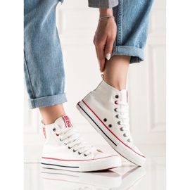 Sneakers Alte Big Star JJ274127 bianca 1