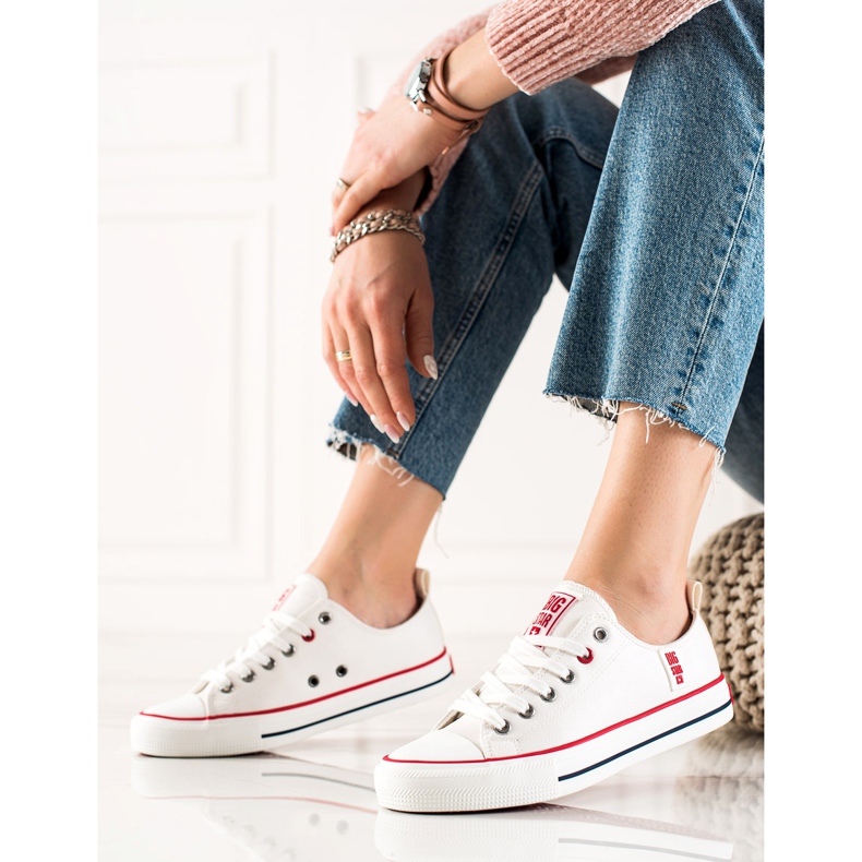 Sneakers Big Star da donna JJ274130 bianca 1