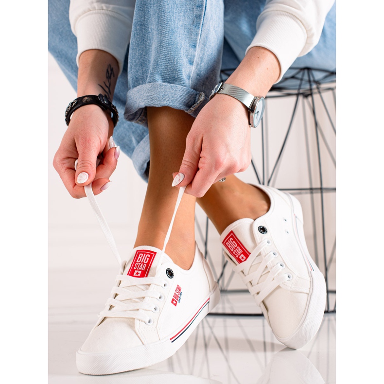 Sneakers Big Star da donna HH274059 bianco 1
