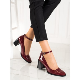 Décolleté con fibbia La.Fi rosso 1