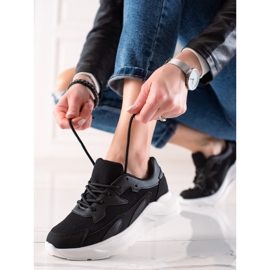 Ideal Shoes Scarpe da ginnastica classiche nero 1