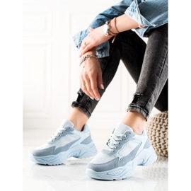 Marquiz Sneakers Blu Sulla Piattaforma 1