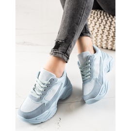 Marquiz Sneakers Blu Sulla Piattaforma 2