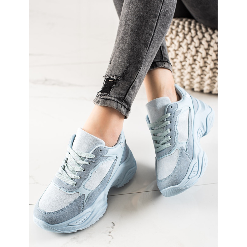 Marquiz Sneakers Blu Sulla Piattaforma 2