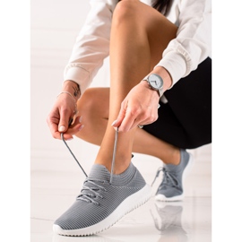 TRENDI Sneakers sportive leggere grigio 1