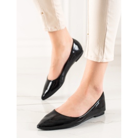Encor Ballerina Laccata In Spitz nero 2