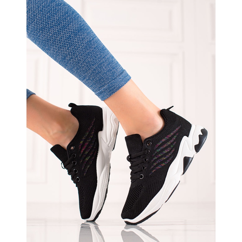 TRENDI Scarpe sportive Sneakers nero 1