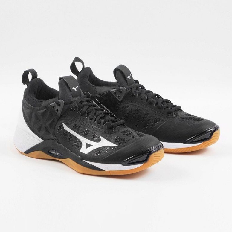 Scarpe da pallavolo Mizuno Wave Momentum 204 M HS-TNK-000011235 nero nero 1