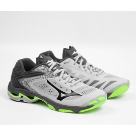 Scarpe da pallavolo Mizuno Wave Lightning Z5 M V1GA190037 grigio sfumature di grigio 1