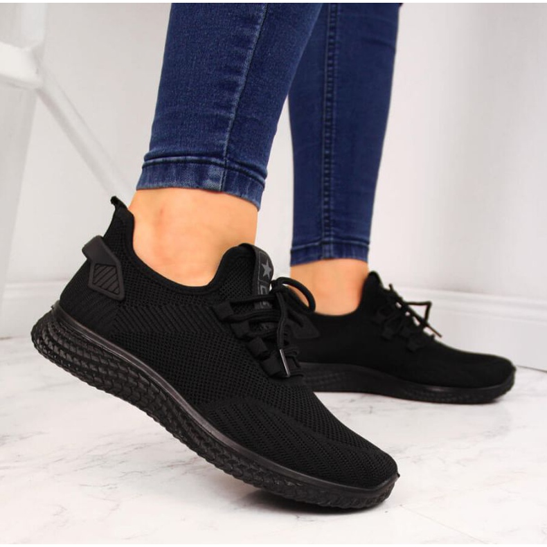 NEWS Novità W EVE268 scarpe sportive nere nero 2