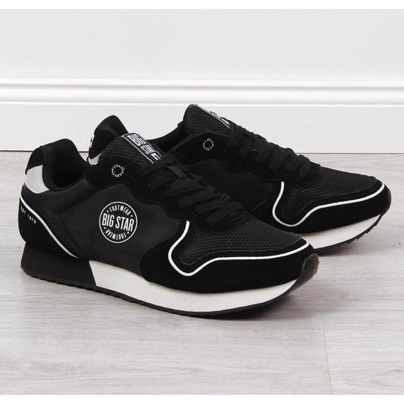 Scarpe sportive nere Big Star M JJ174140 nero 1