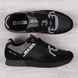 Scarpe sportive Big Star JJ174145, nere nero 2