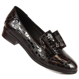 Scarpa laccata nera W.POTOCKI W WOL46 nero 1