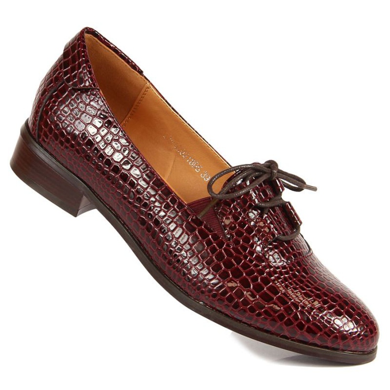 Scarpa laccata W.POTOCKI W WOL47B marrone multicolore 1