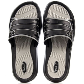 Ciabatte Atletico M ATC204A in gomma nera nero 1