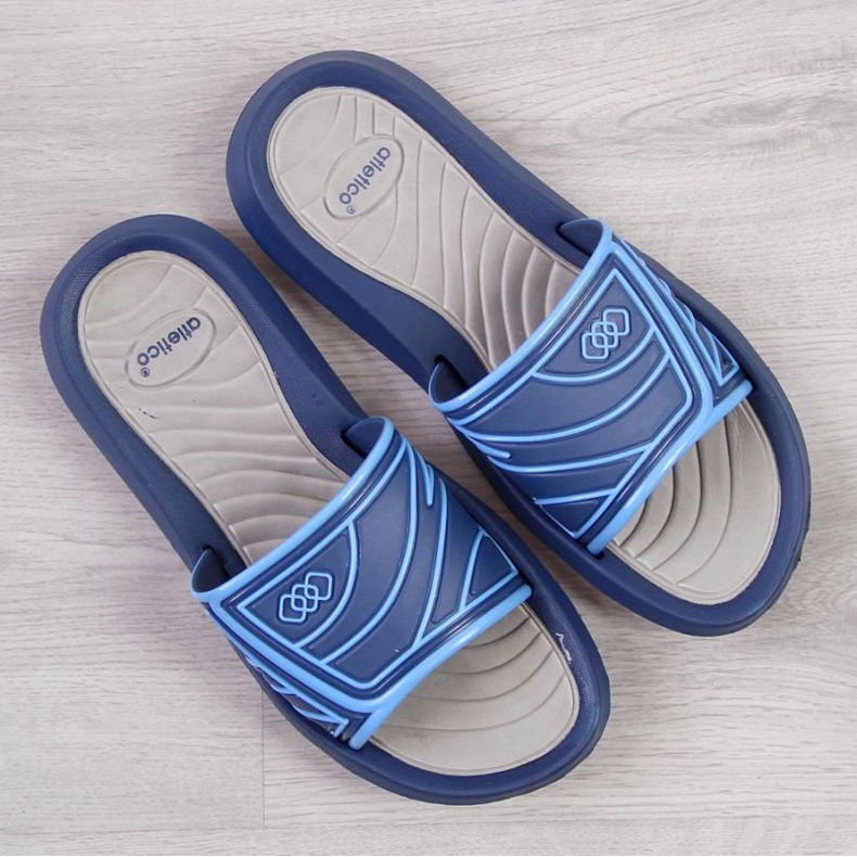 Ciabatte da piscina Atletico M ATC207B blu navy 1