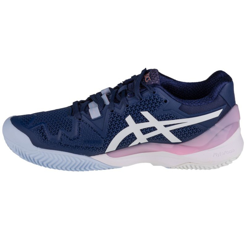 Asics Gel-Resolution 8 Argilla W 1042A070-401 bianco blu navy 1