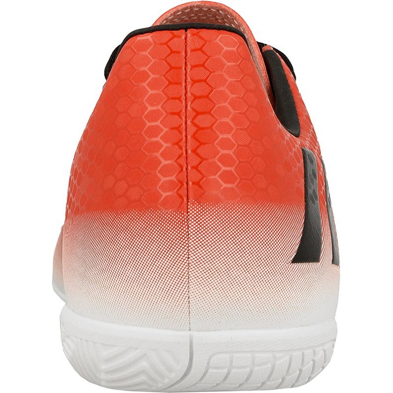 Scarpe indoor adidas Messi 16.4 In M BA9026 rosso arance e rosse 1