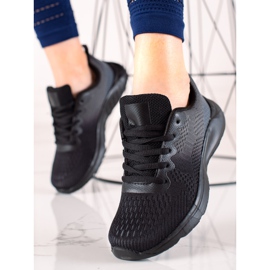 TRENDI Scarpe sportive alla moda nero grigio 1
