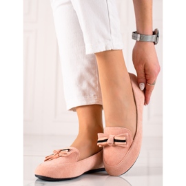 TRENDI Signori classici con un inchino rosa 1