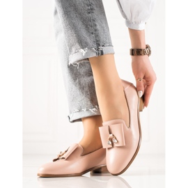 W. Potocki Scarpe con cristalli Potocki rosa 1