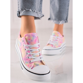 TRENDI Sneakers Colorate Sulla Piattaforma multicolore 1