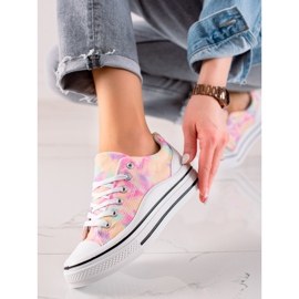 TRENDI Sneakers Colorate Sulla Piattaforma multicolore 2